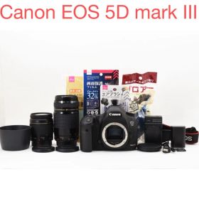 フルサイズ対応☆Canon EOS 5D MarkIII☆標準&望遠レンズセット