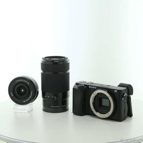 〔中古〕SONY(ソニー) α6400 ILCE-6400Y ダブルズームレンズキット ブラック〔258-ud〕
