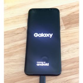 ギャラクシー(Galaxy)のSamsung Galaxy S8+ SCV35 本体 au ブラック (スマートフォン本体)