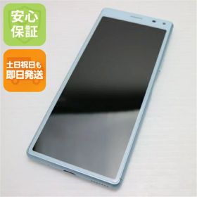 【中古】超美品 SOV42 ブルー スマホ 白ロム 中古スマホ 本体 土日祝発送OK