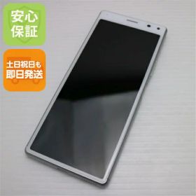 【中古】新品同様 SOV42 ホワイト スマホ 白ロム 中古スマホ 本体 土日祝発送OK