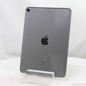 〔中古〕Apple(アップル) iPad Pro 11インチ 64GB スペースグレイ MTXN2J／A Wi-Fi〔305-ud〕
