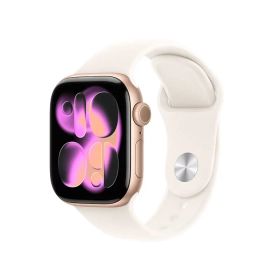 【新品未開封】 Apple Watch Series 11 GPSモデル 46mm MEV74J/A ローズゴールド-M/L 4549995623086