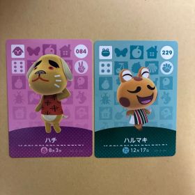 あつまれどうぶつの森 amiiboカード ハルマキ ハチ 2枚セット