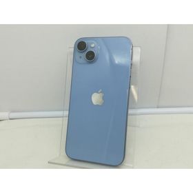 【中古】Apple 国内版 【SIMフリー】 iPhone 14 Plus 128GB ブルー MQ4H3J/A【秋葉3号】保証期間１ヶ月【ランクB】