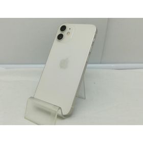 【中古】Apple au 【SIMロック解除済み】 iPhone 12 mini 64GB ホワイト MGA63J/A【川崎】保証期間１ヶ月【ランクC】