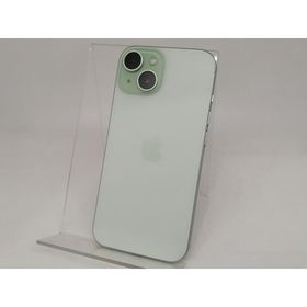【中古】Apple 国内版 【SIMフリー】 iPhone 15 128GB グリーン MTMM3J/A【三宮駅前】保証期間１ヶ月【ランクC】