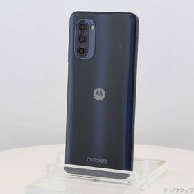 〔中古〕Motorola(モトローラ) moto g52j 5G 128GB インクブラック PATM0000JP SIMフリー〔352-ud〕