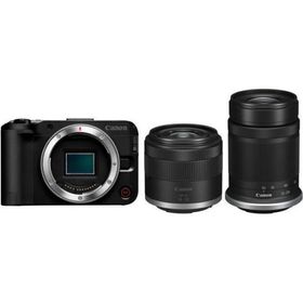 キヤノン EOS R50 V ダブルズームキット ブラック 【即日発送】 デジタルカメラ Canon ミラーレス一眼カメラ デジカメ カメラ