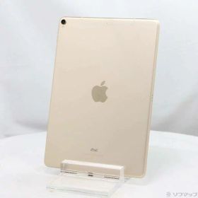【中古】Apple(アップル) iPad Pro 10.5インチ 64GB ゴールド MQF12J／A auロック解除SIMフリー 【377-ud】