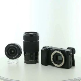 【中古】SONY(ソニー) α6400 ILCE-6400Y ダブルズームレンズキット ブラック 【258-ud】