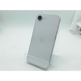 【中古】Apple ymobile 【SIMフリー】 iPhone 16e 128GB ホワイト MD1R4J/A【柏】保証期間１ヶ月【ランクA】