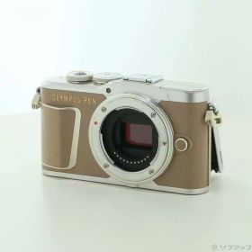 【中古】OLYMPUS(オリンパス) OLYMPUS PEN E-PL10 ボディ ブラウン 【262-ud】