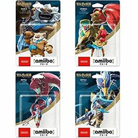 amiibo ブレス オブ ザ ワイルド ( ゼルダの伝説シリーズ ) 4個セット ( ダルケル・ウルボザ・ミファー・リーバル )(その他)