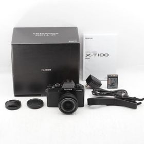 富士フイルム(FUJIFILM) ミラーレス一眼 X-T100レンズキット ブラック X-T100LK-B