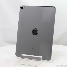 【中古】Apple(アップル) iPad Pro 11インチ 64GB スペースグレイ MTXN2J／A Wi-Fi 【305-ud】
