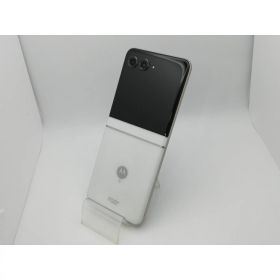 【中古】MOTOROLA docomo 【SIMフリー】 motorola razr 50d ホワイトマーブル 8GB 256GB M-51E【新橋烏森通り】保証期間1ヶ月【ランクC】