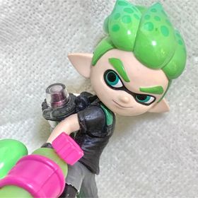 ニンテンドウ(任天堂)のamiibo スプラトゥーン ボーイ ネオングリーン アミーボ スプラ3(その他)