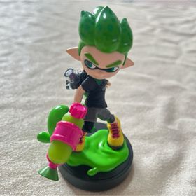 ニンテンドウ(任天堂)の【美品】 スプラトゥーン amiibo ネオングリーン ボーイ(その他)