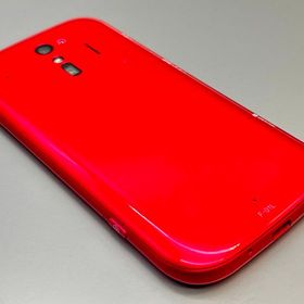 ★良品中古★F-01L らくらくスマートフォン me ピンク D459569-