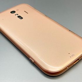 ★良品中古★F-01L らくらくスマートフォン me ゴールド D575288-