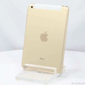 【中古】Apple(アップル) iPad mini 3 64GB ゴールド MGYN2J／A docomo 【247-ud】
