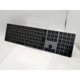 【中古】Apple Magic Keyboard（2018/テンキー付き/A1843） - 日本語（JIS） スペースグレイ MRMH2J/A【高崎モントレー】保証期間1週間