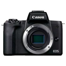 【中古】（新古品） Canon ミラーレス一眼カメラ EOS Kiss M2 ボディー ブラック KISSM2BK-BODY