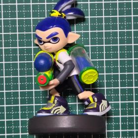 中古 スプラトゥーン ボーイ（ブルー）アミーボ
