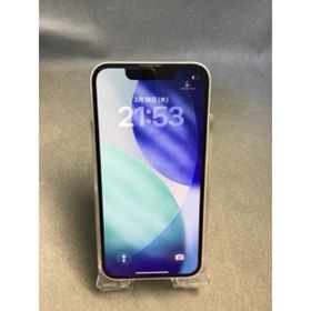 中古 国内版 SIMフリー iPhone13mini 128GB スターライト色(スマートフォン本体)