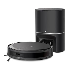 薄型 ロボット掃除機&自動ゴミ収集機 TP-Link Tapo RV20 Max Plus MagSlim™ LiDARナビゲーション搭載 5300Pa 強力吸引 水拭き両用 Tapo IQ+ Smartで清掃 高性能 効率掃除 自動充電 [ゴミ収集機あり]