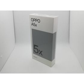 【未使用】Oppo 国内版 【SIMフリー】 OPPO A5x 4GB 128GB ブルー【新橋烏森通り】保証期間３ヶ月