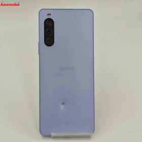 【中古】Xperia 10 V 6GB/128GB ラベンダー SOG11 AU版SIMフリー
