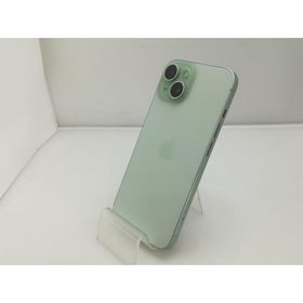 【中古】Apple 国内版 【SIMフリー】 iPhone 15 128GB グリーン MTMM3J/A【大須】保証期間１ヶ月【ランクA】