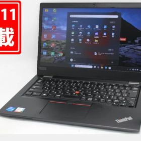 中古訳有 フルHD 13.3インチ Lenovo ThinkPad L13 Gen2 Windows11 卓越性能 第11世代Core i5-1135G7 16GB 爆速NVMe式256GB-SSD カメラ 無線Wi-Fi6 Office付き Win11【中古ノートパソコン 中古パソコン 中古PC】送料無料 あす楽対応 即日発送（Windows10も対応可能 Win10）