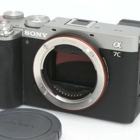 【中古】【良品】ソニー α7C ILCE-7C ボディ [シルバー]（センサー清掃済み） CA01-R4732-2P1B SONY Eマウント フルサイズ 5軸手ブレ補正 EVF 中古