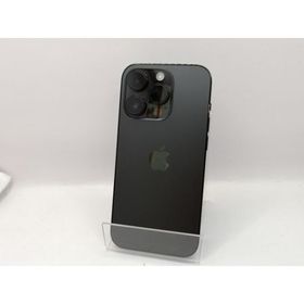 【中古】Apple 国内版 【SIMフリー】 iPhone 14 Pro 256GB スペースブラック MQ0Q3J/A【大須2】保証期間１ヶ月【ランクC】