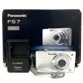 🌟大口店完全閉店SALE🌟＊Panasonic＊パナソニック LUMIX DMC-FS7 デジタルカメラ デジカメ シルバー