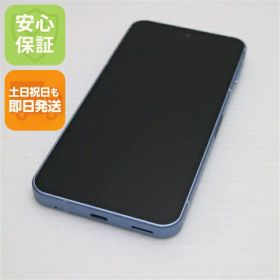 【中古】新品同様 SIMフリー AQUOS sense9 128GB ブルー スマホ SHARP 安心保証 即日発送 土日祝発送OK