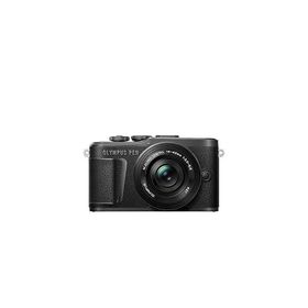 OLYMPUS ミラーレス一眼カメラ PEN E-PL10 14-42mm EZレンズキット ブラック(中古品)