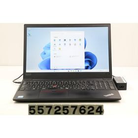 ノートパソコン Lenovo ThinkPad E580 Core i3 8130U 2.2GHz/8GB/256GB(SSD)/15.6W/FHD(1920x1080)/Win11