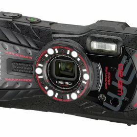 RICOH 防水デジタルカメラ RICOH WG-30 エボニーブラック 防水12m耐ショック1.5m耐寒-10度 RICOH WG-30 BK 04591
