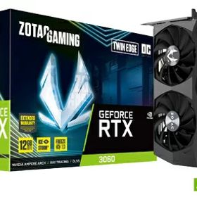 【中古】 ZOTAC GAMING GeForce RTX 3060 Twin Edge OC グラフィックスカード 12GB GDDR6