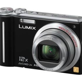パナソニック コンパクトデジタルカメラ LUMIX TZ7 (ブラック) [DMC-TZ7-K]（本体・箱・電池・充電器のみ/液晶変色有/レンズ内部カビ有） カメラ