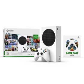 マイクロソフト Microsoft Xbox Series S XBOX SERIES S (512GB) スターターバンドル Xbox Game Pass Ultimate 3ヶ月利用権 同梱版 【18歳以上のみ対象】【ラッピング対応可】 R-LOGI