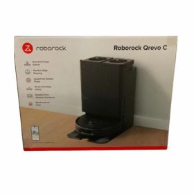 【新品 箱不良・シュリンク破れ品】Roborock ロボロック ロボット掃除機 Qrevo C QRRC52-04 ブラック