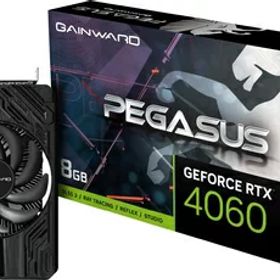 【中古】 GAINWARD RTX 4060 PEGASUS 8G GDDR6 1ファン 省スペース グラフィックスボード NE64060019P1-1070E-G-V1 VD8687