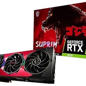 【中古】MSI GeForce RTX 3070 SUPRIM SE 8G LHR x GODZILLA グラフィックスボード VD7771