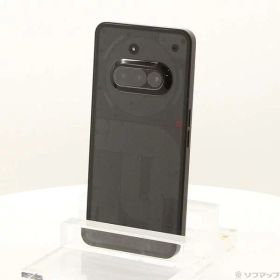 【中古】Nothing Phone (3a) 128GB ブラック A10400154 SIMフリー 【262-ud】