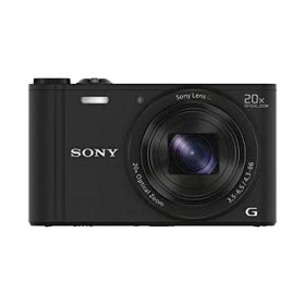 【中古】 ソニー デジタルカメラ Cyber-shot WX350 光学20倍 ブラック DSC-WX350-B